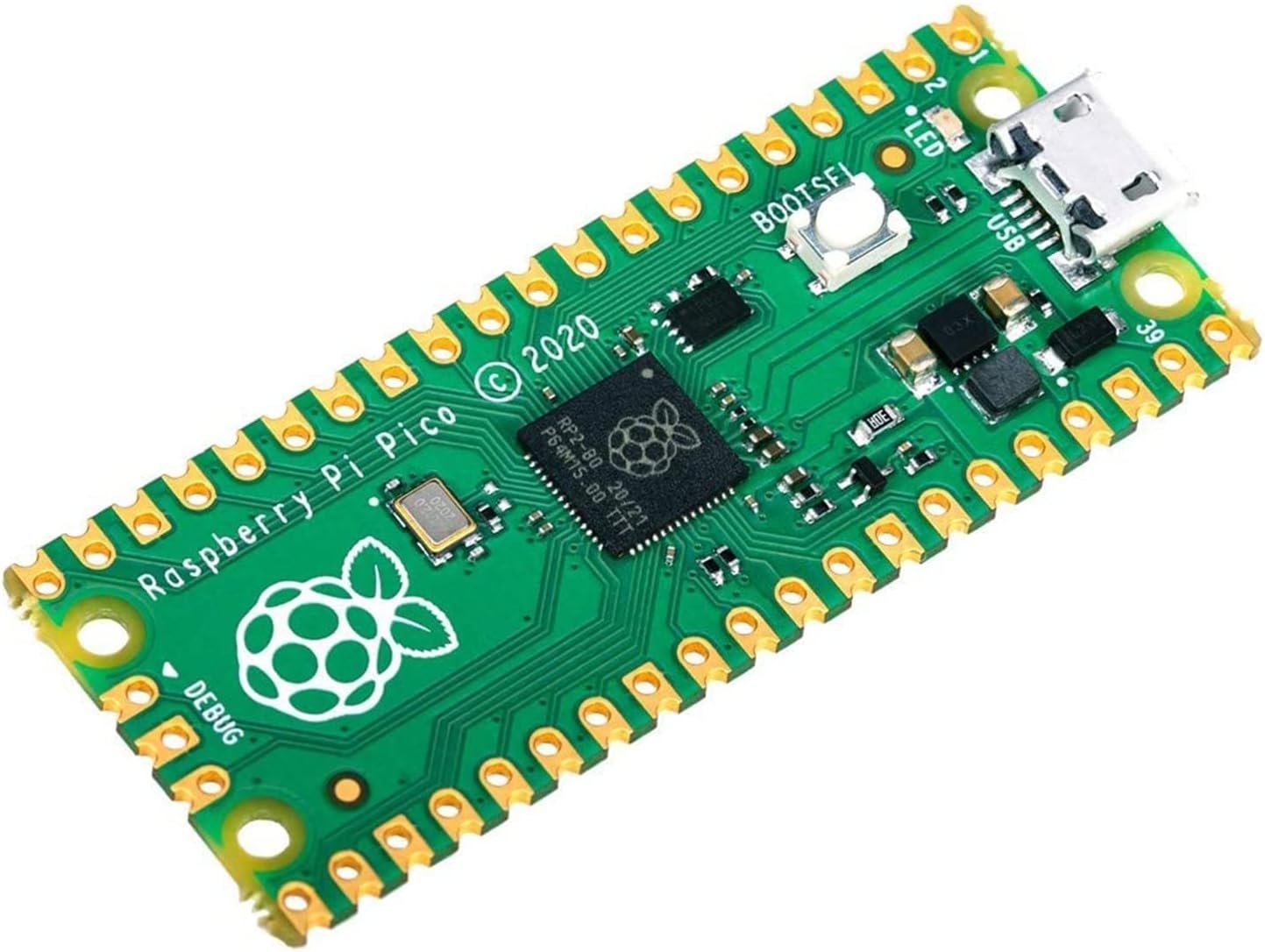 Raspberry Pi Pico RP2040 microcontroller Dual-core ARM Cortex M0+ Processor-1pc