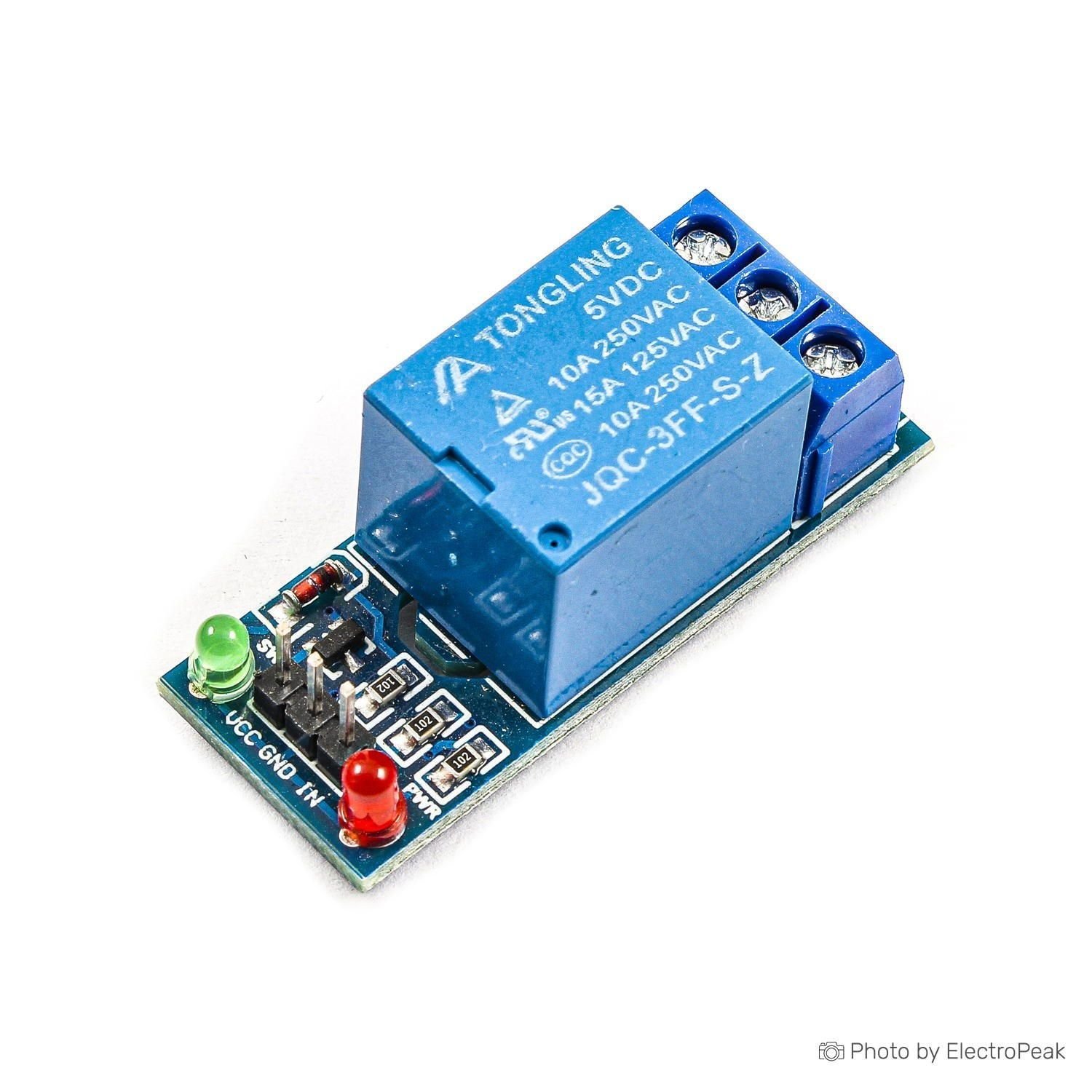 RELAY MODULE 5V DC 1-CHANNEL