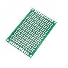 DOUBLE SIDED GREEN PCB 4X6 CM