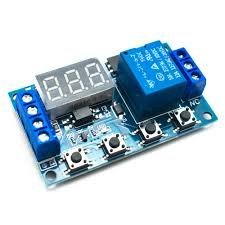 TIMER DC 6V~30V TRIGGER DELAY ON/OFF CYCLE TIMER RELAY SWITCH MODULE W/DIGIT LED DISPLAY MICRO USB 5V