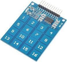 TTP229 16-CHANNEL DIGITAL CAPACITIVE SWITCH TOUCH MODULE