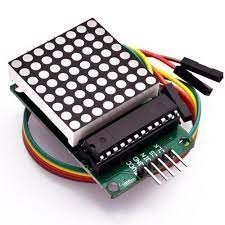 RED LED DOT MATRIX DISPLAY MODULE (MAX7219)