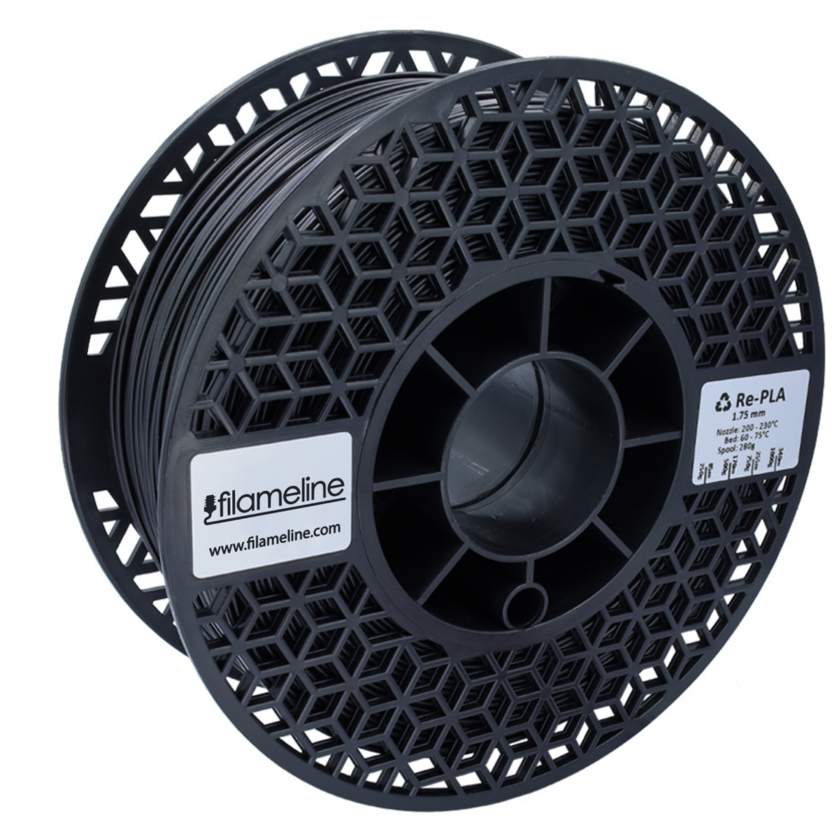 RE-PLA Black