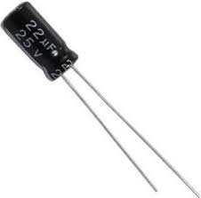 CAPACITOR 22uF, 25v