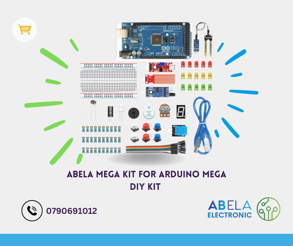 Abela Mega Kit For Arduino mega DIY Kit