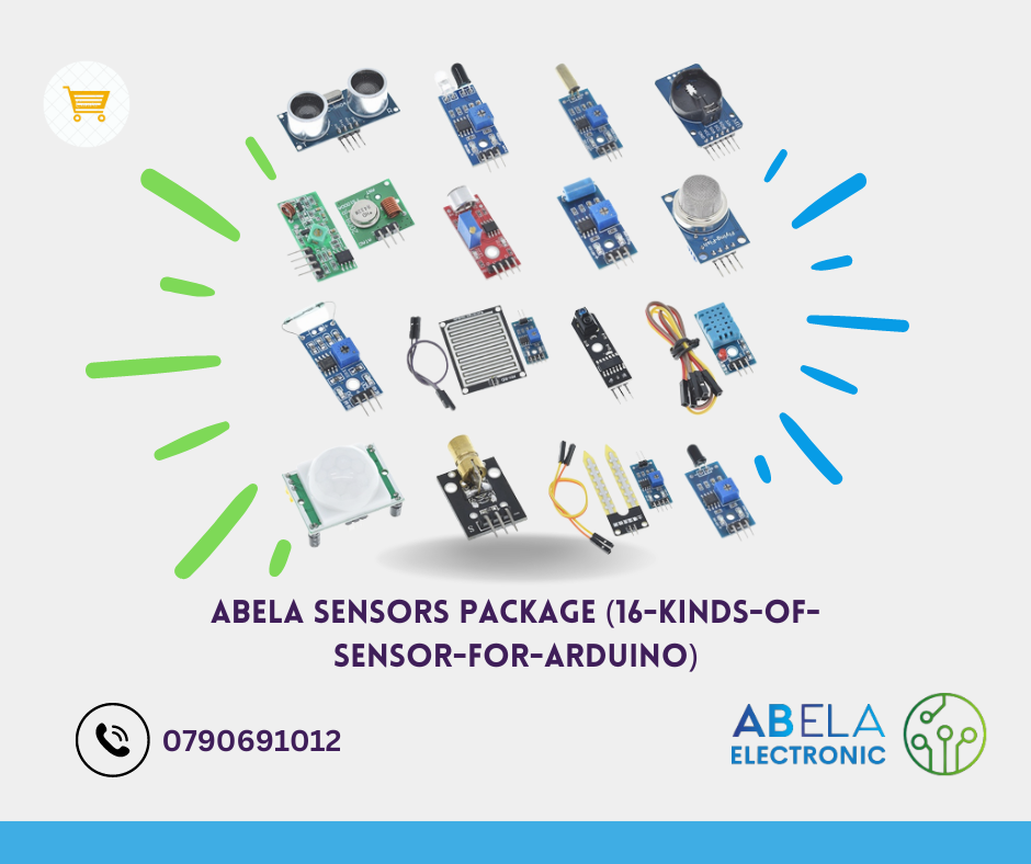 Abela sensors package (16-kinds-of-sensor-for-Arduino)
