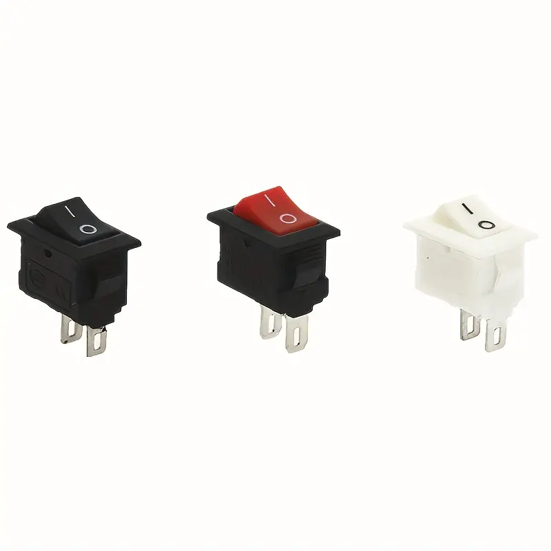 SPST Snap-in ON-Off 2 Pin Rocker Switch - Perfect for Cars, Boats & Household Appliances!