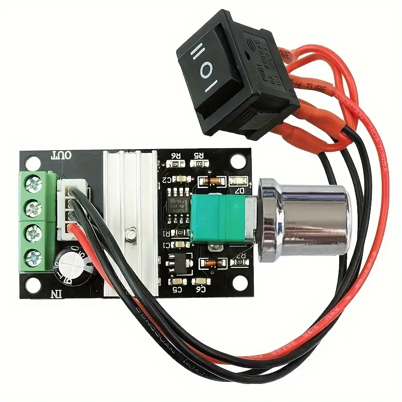 Motor Speed Controller Adjustable Speed PWM  DC Motor Driver Forward Reverse Switch CW CCW  DC 6V 12V 24V 28V 3A ,DC