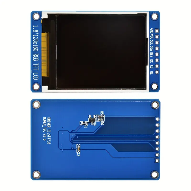 4.57 Cm Full Color 128x160 SPI Full Color TFT LCD Display Module ST7735S 3.3V Replace OLED Power Supply For Arduino