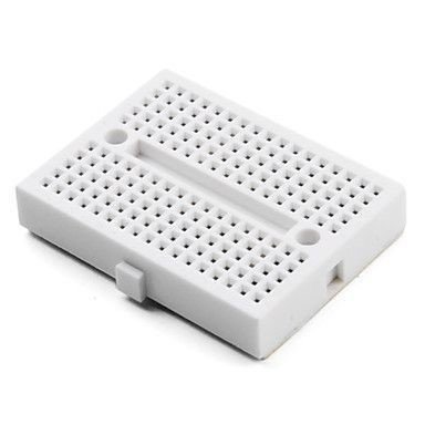 170pts Mini Breadboard SYB-170 White with Connect