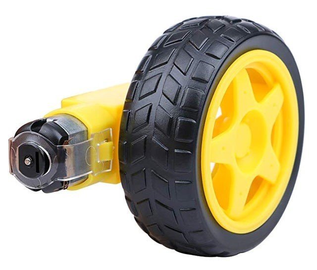 Motor + Wheel Robot Smart Car Set