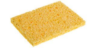 Welding table soldering iron cleaning sponge