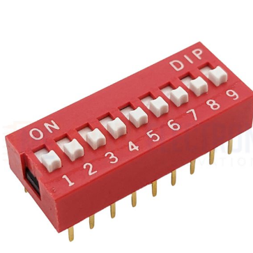 DIP switch 9 position