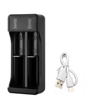 3.7V USB Smart Battery Charger 2 slots 18650 Charger Lii-PD4 USB Independent Charging Electronic