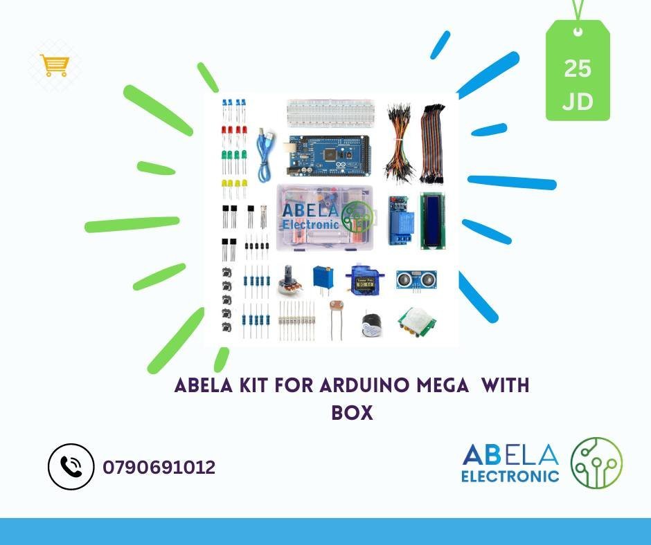 Abela kit for Arduino mega with box