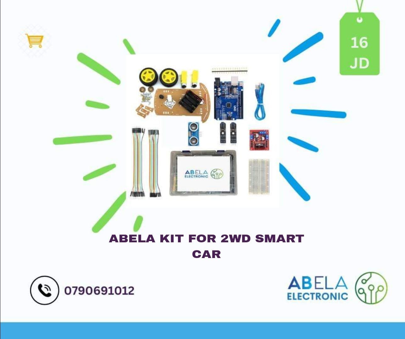 Abela kit for 2WD smart car