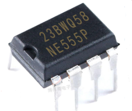 NE555P operational amplifier IC