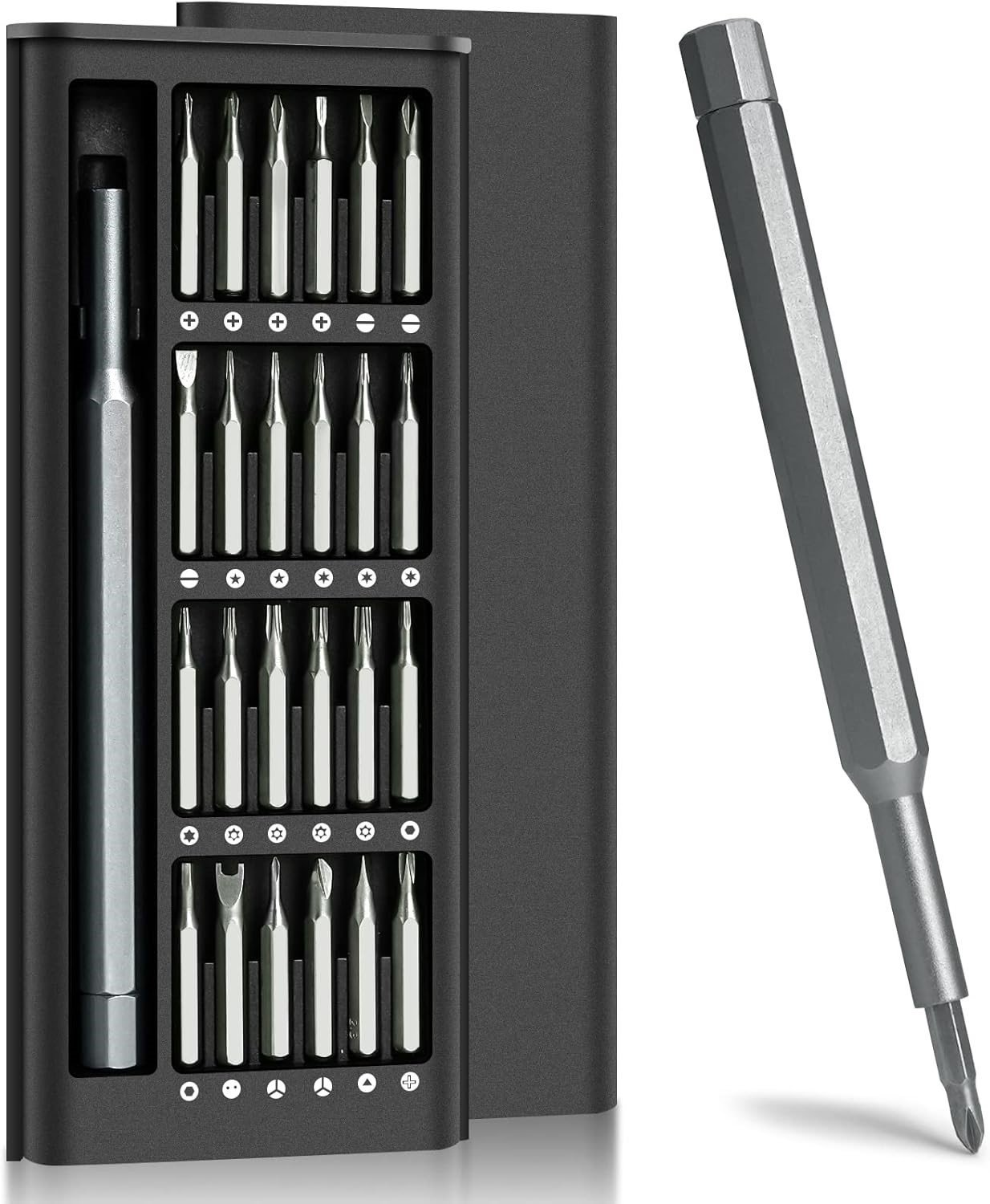 Magnetic screwdriver precision set 24 in 1