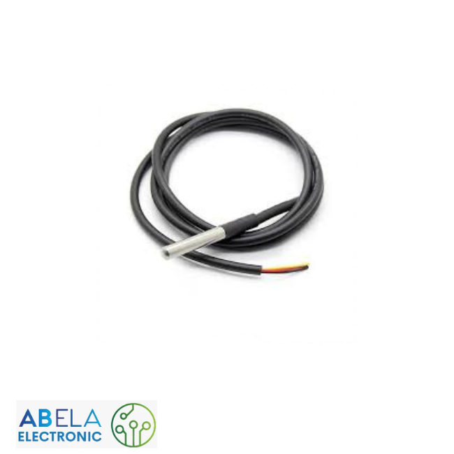 DS18B20 WATERPROOF TEMPERATURE SENSOR 2 METER CABLE