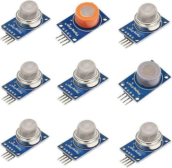 9 in 1 MQ Gas Sensor Modules Kit