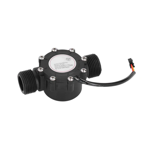 Water Flow Sensor (Sea) YF-G1 Flowmeter DN25 2-100L/min 5-24v Black
