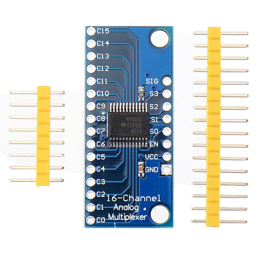 CD74HC4067 High-Speed CMOS 16-Channel Analog Multiplexer ADC Module
