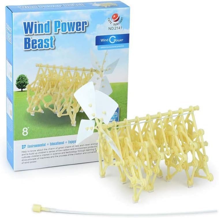 Wind Power Beast, Bionic Mechanical Beast, Puzzle Assembling Toy, Animaris Ordis Parvus Strandbeest Model