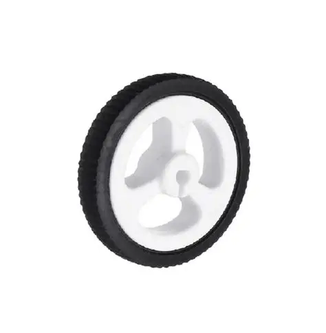 white ck 3PI miniQ Car Wheel Tyre34mm for N20 Motor