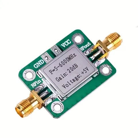 Rf Ultra Wideband Power Amplifier (5M-6Ghz, Gain 20Db) with Shielding Shell