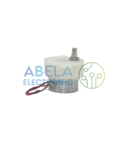 JS30-300 6V DC Micro Gear Motor, 5 RPM Low Speed High Torque Reversible Gear Reduction Motor