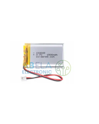 Li-Polymer lipo 3.7V 1500mAh Rechargeable Battery