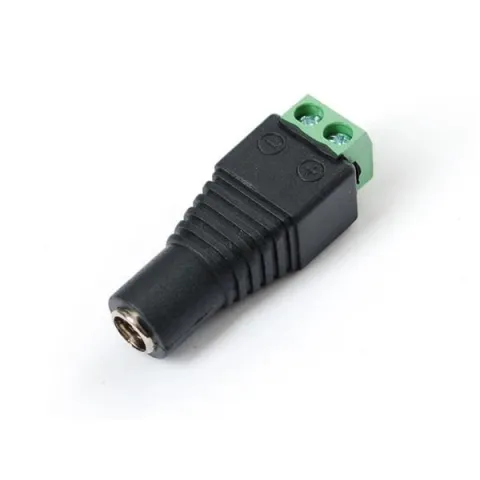 FEMALE DC POWER ADAPTER - 2.1MM PLUG TO SCREW TERMINAL