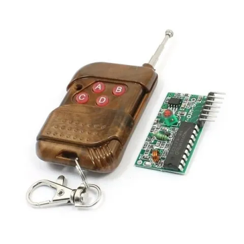 4-KEY WIRELESS RF MODULE 433MHZ REMOTE CONTROL