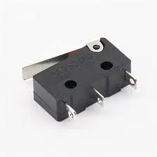 ARM LEVER 16MM, 250V 5A SPDT 3-PIN MOMENTARY PLASTIC MICRO LIMIT SWITCH