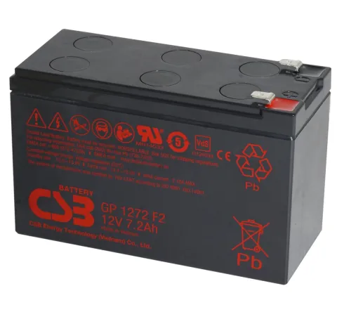 CSB GP1272 F2 12 Volt 7.2 Ah OEM Sealed Lead Acid Battery