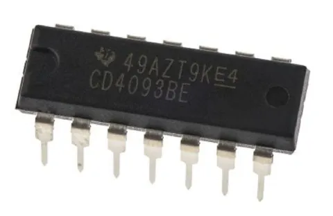 CD4093 IC - 12- Family (CD40xx) Logic Gates,