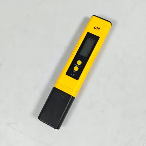 Yellow PH02 Digital LCDPHMeter Pen of Tester Range0.00-14.00