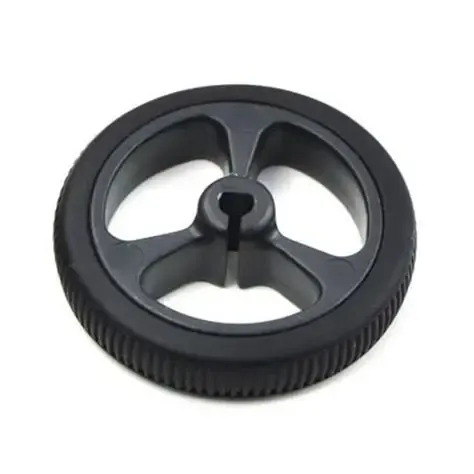 Black 3PI miniQ Car Wheel Tyre34mm for N20 Motor