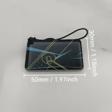 NFC, Featuring 13.56Mhz Mifare 1K S50 Access Fobs, Sturdy Epoxy RFID Key Cards Measuring 50X30Mm with Elastic Strings, Designed for Access Control.