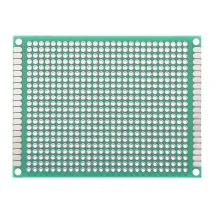 DOUBLE SIDE PROTOTYPE PCB 6X8 cm2.54mm Hole Pitch